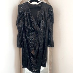 Short Sequins Cocktail Dress